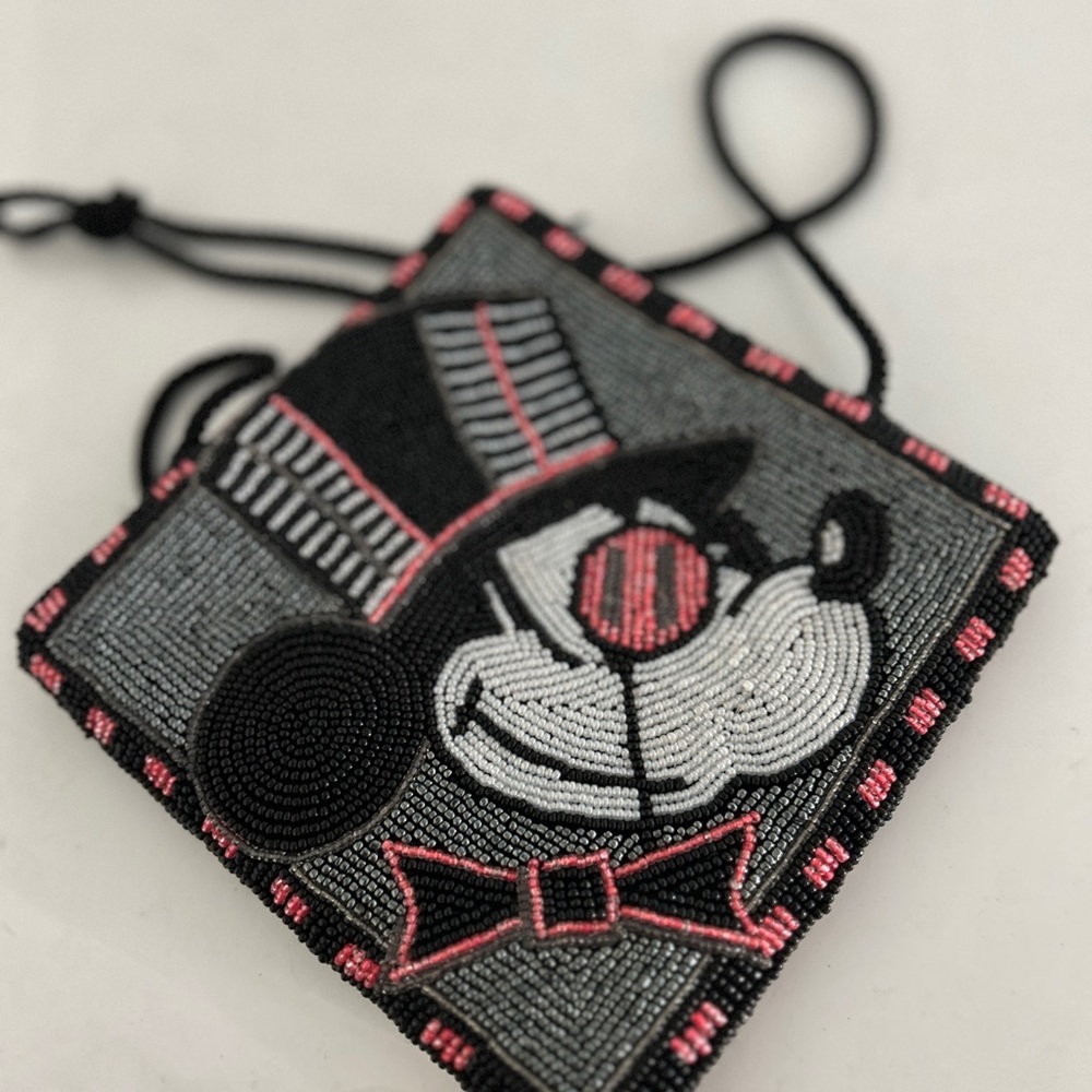 Mickey Mouse Beaded Purse Walt Disney JG Hook Mickey & Co